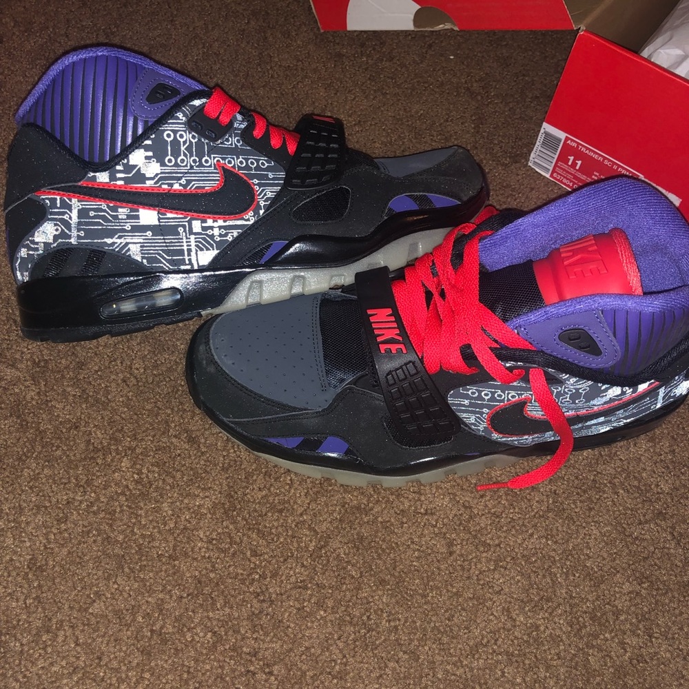 Calvin Johnson Nike air trainer megatrons